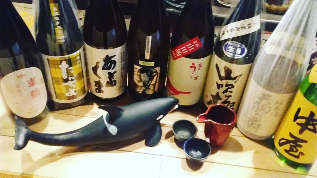 来ました日本酒！！
いつでもたくさん
揃えてお待ちしてます♪
・
・