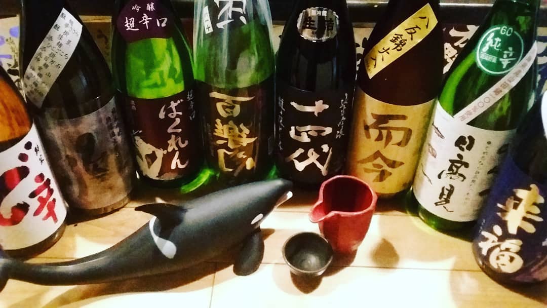 お盆ですねー
日本酒やってきました！
気になる物ありましたら
ぜひ鯱家まで(。-∀-)
・
・
・