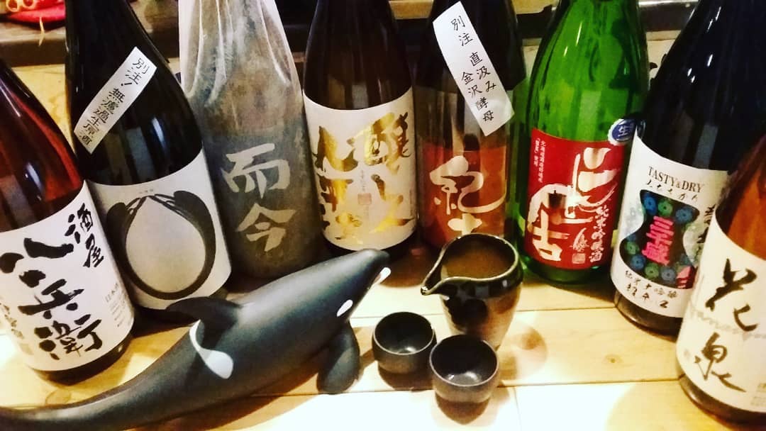 美味しい日本酒
やって参りした！
今日も鯱家で
アルコール消毒
しましょう(。-∀-)笑
・
・
・