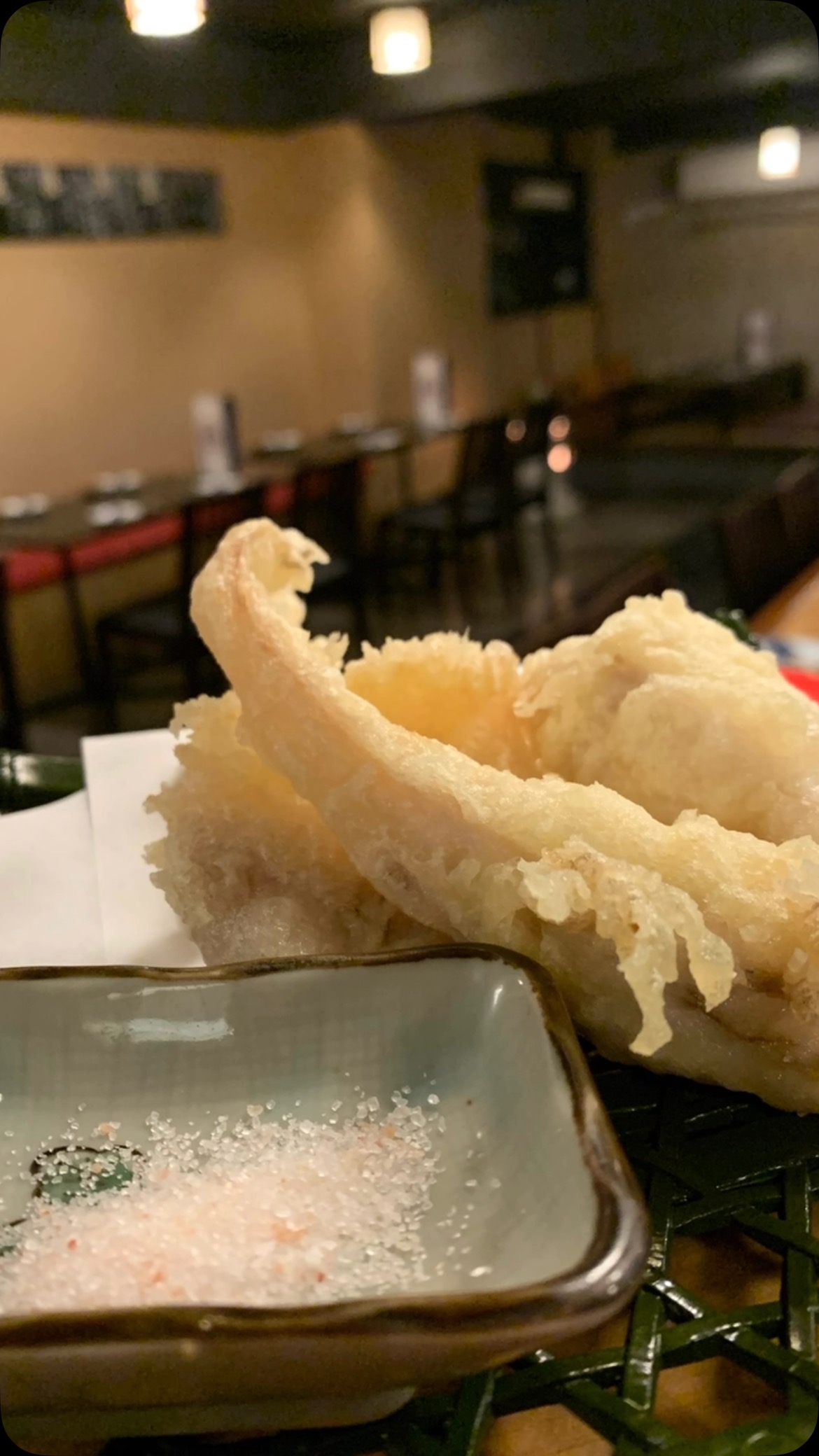 これから旬で美味しくなって行く太刀魚
その太刀魚を天ぷらでぜひ日本酒のお共にしつつどうぞ